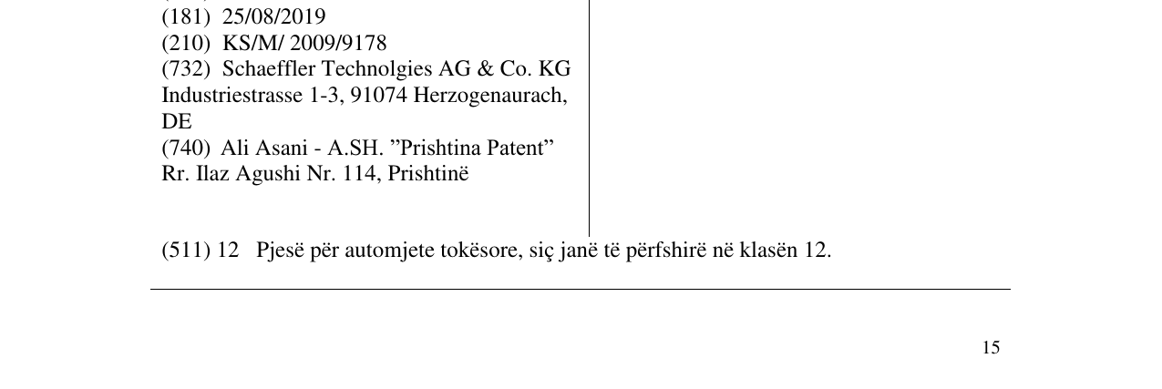 Zëri i markës LuK në buletin