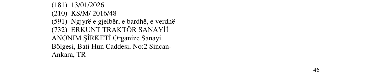 Zëri i markës ArmaTrac në buletin