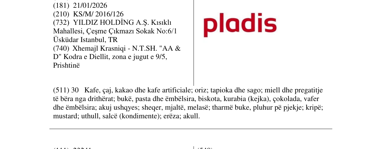 Zëri i markës pladis në buletin
