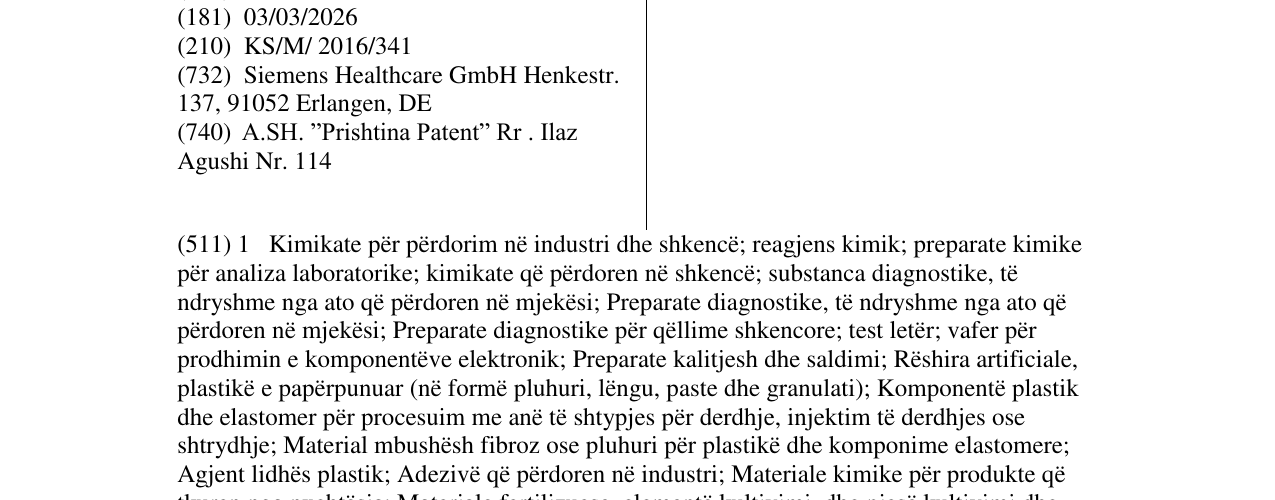 Zëri i markës Healthineers në buletin