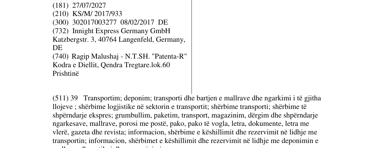 Zëri i markës nox në buletin