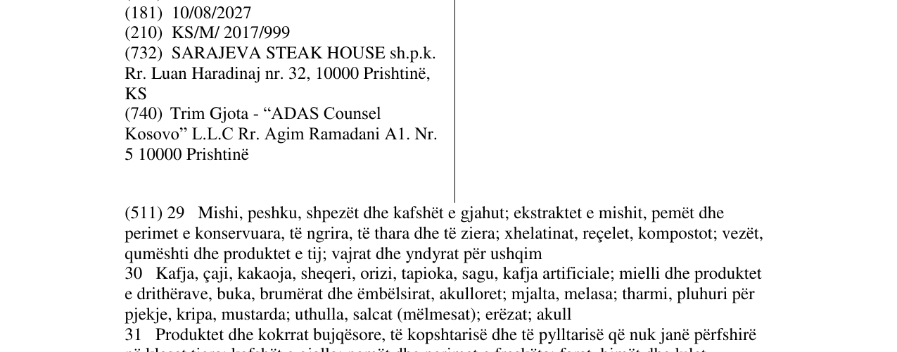 Zëri i markës HAS në buletin