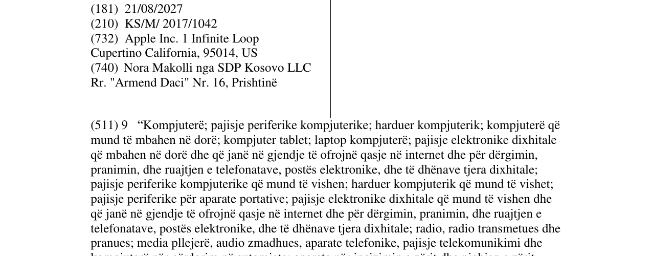 Zëri i markës WATCHOS në buletin