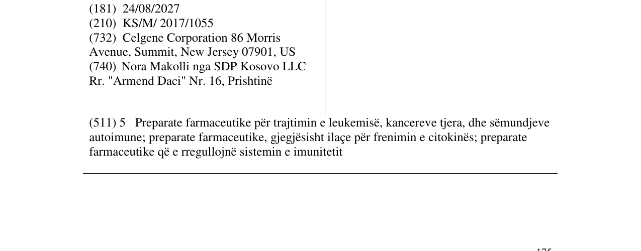 Zëri i markës IDHIFA në buletin