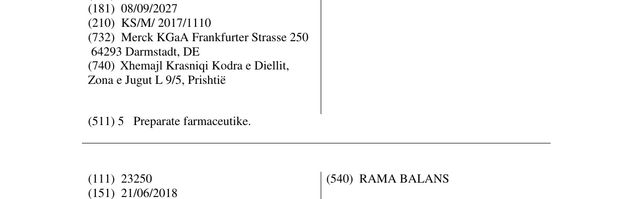 Zëri i markës ALLERGOVIT në buletin