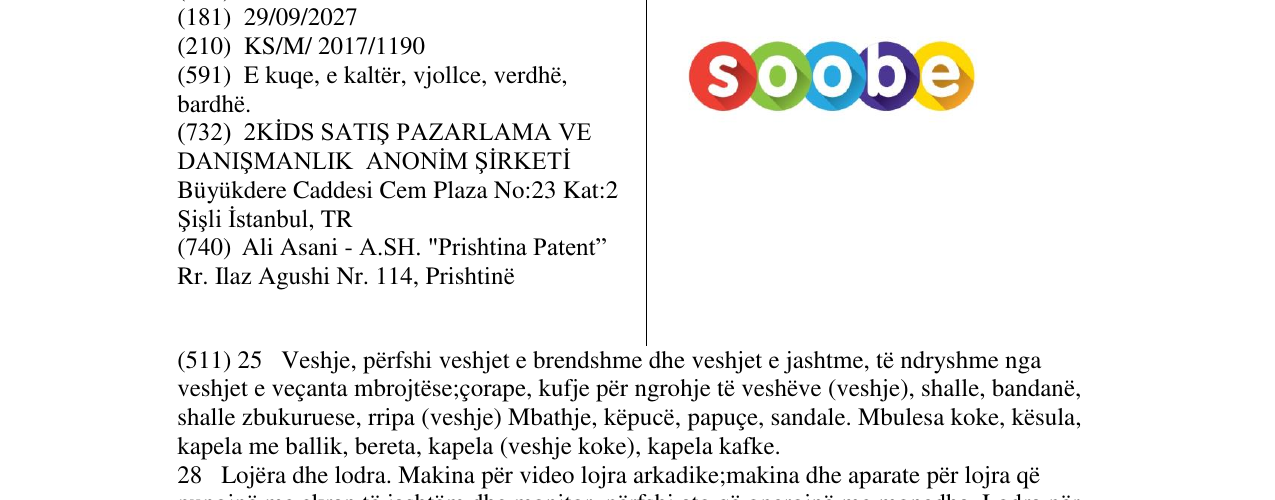 Zëri i markës soobe në buletin