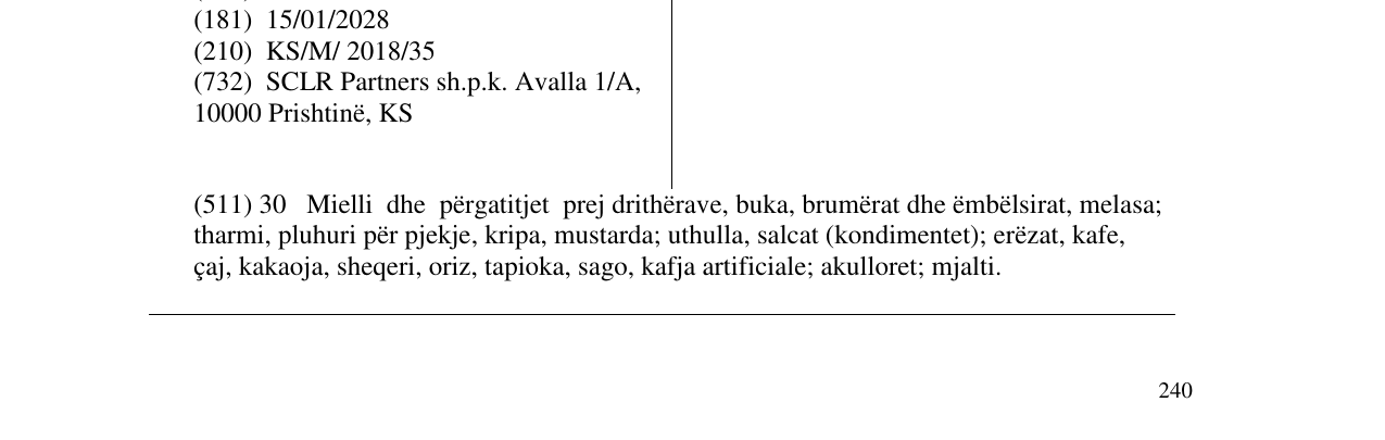 Zëri i markës ATLAS në buletin