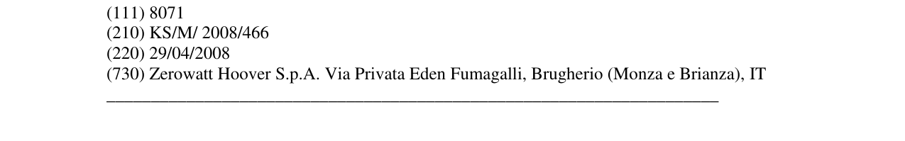 Zëri i markës ZEROWATT në buletin