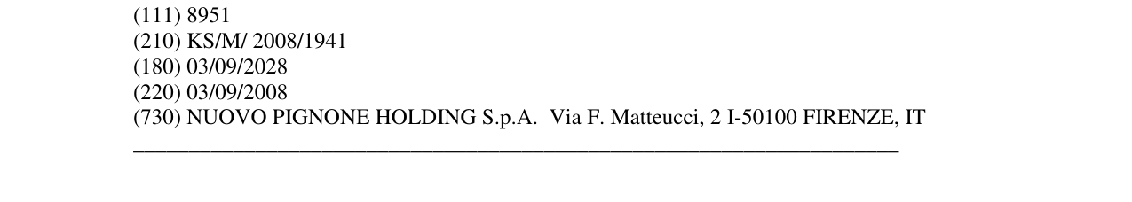 Zëri i markës Markë figurative në buletin