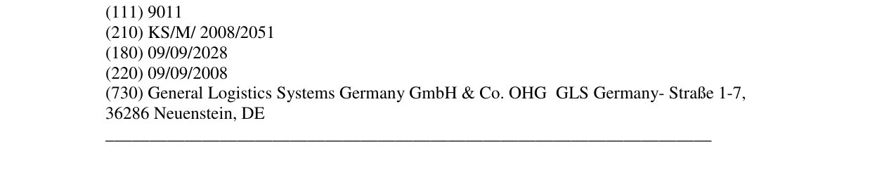 Zëri i markës GLS në buletin