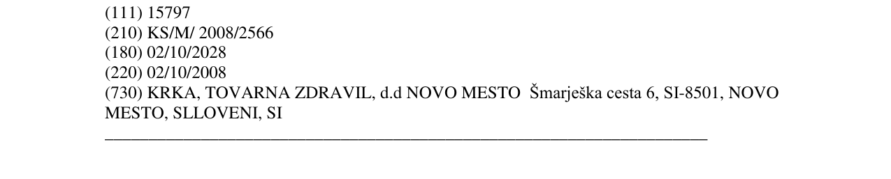 Zëri i markës TOLURA në buletin
