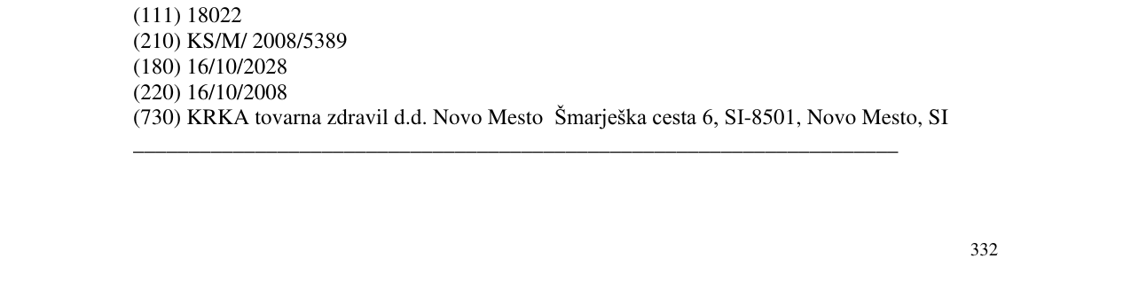 Zëri i markës TORENDO në buletin