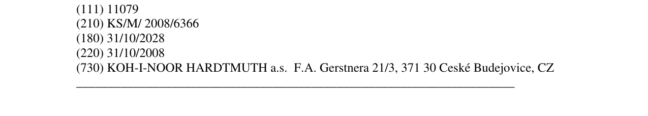 Zëri i markës HARDTMUTH në buletin