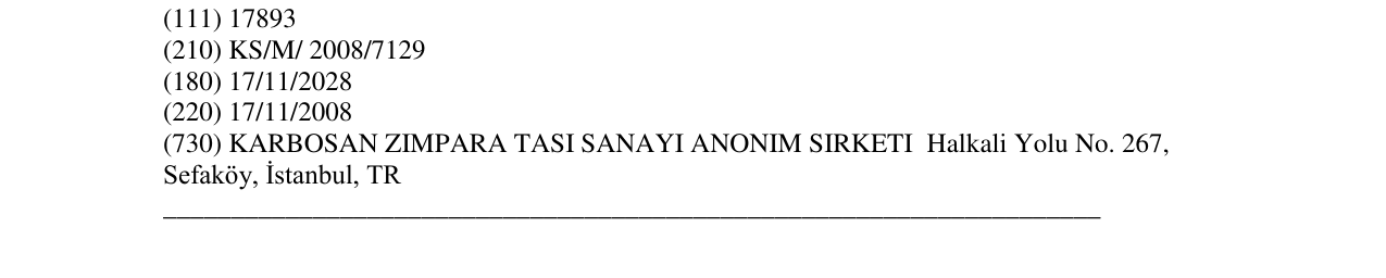 Zëri i markës Markë figurative në buletin