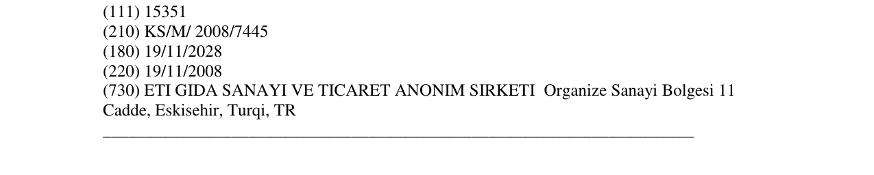 Zëri i markës Markë figurative në buletin