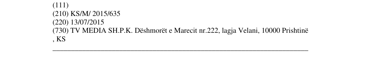 Zëri i markës lajm në buletin