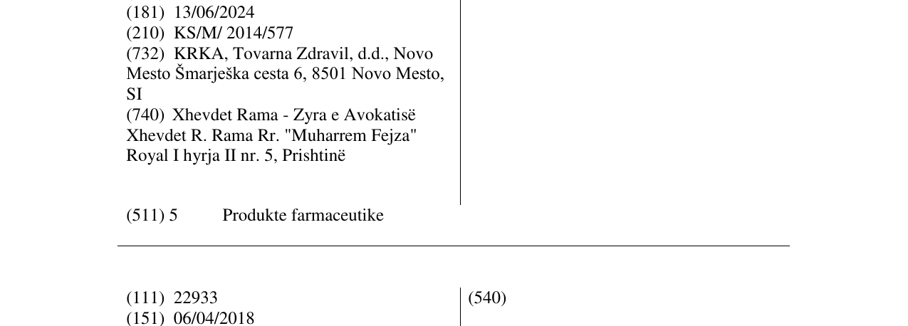 Zëri i markës SOBYCOR në buletin
