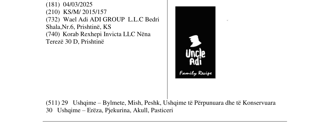 Zëri i markës Uncle Adi në buletin