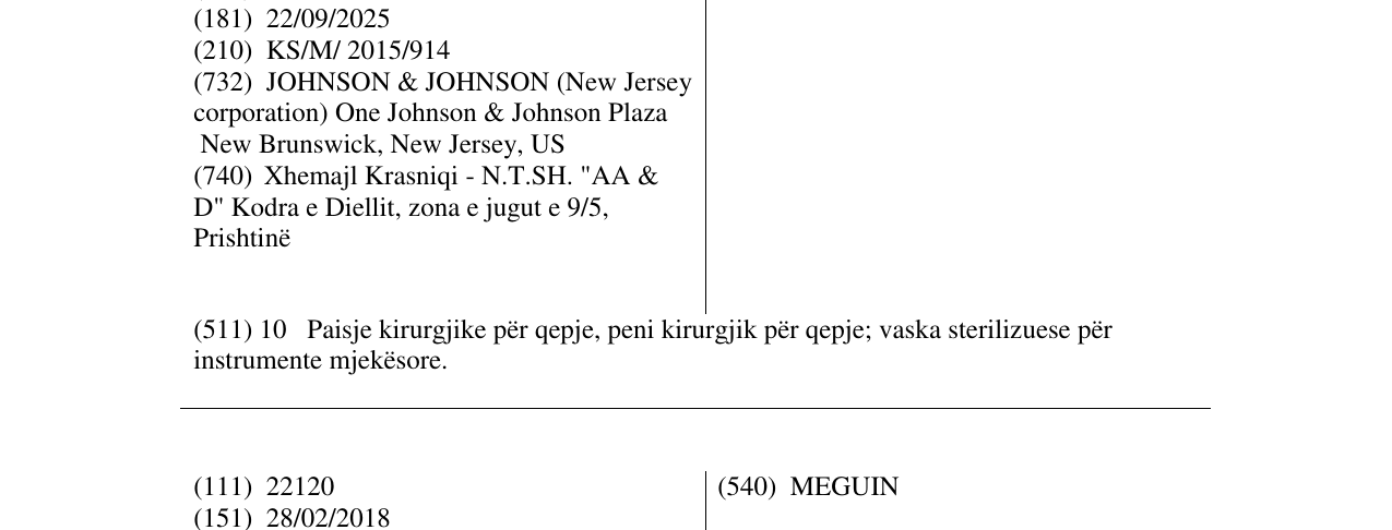 Zëri i markës PROXISURE në buletin