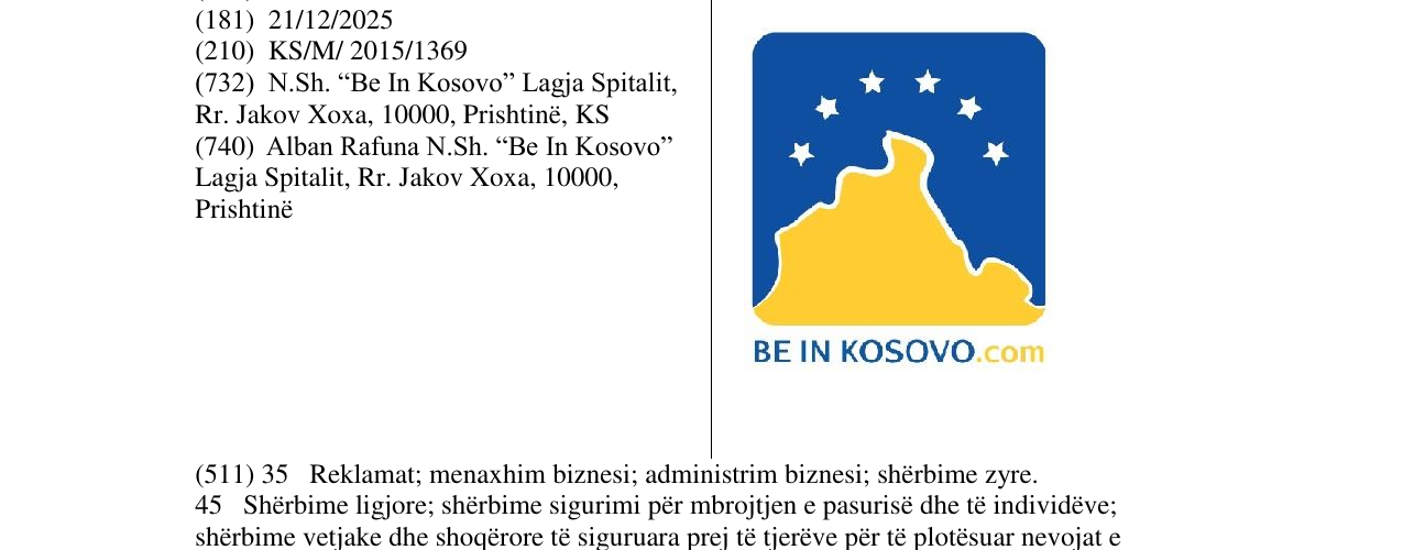 Zëri i markës BE IN KOSOVO. com në buletin