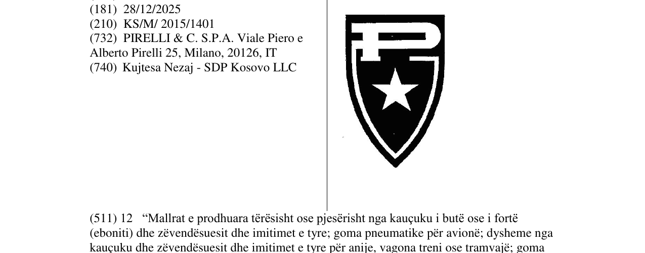 Zëri i markës P në buletin