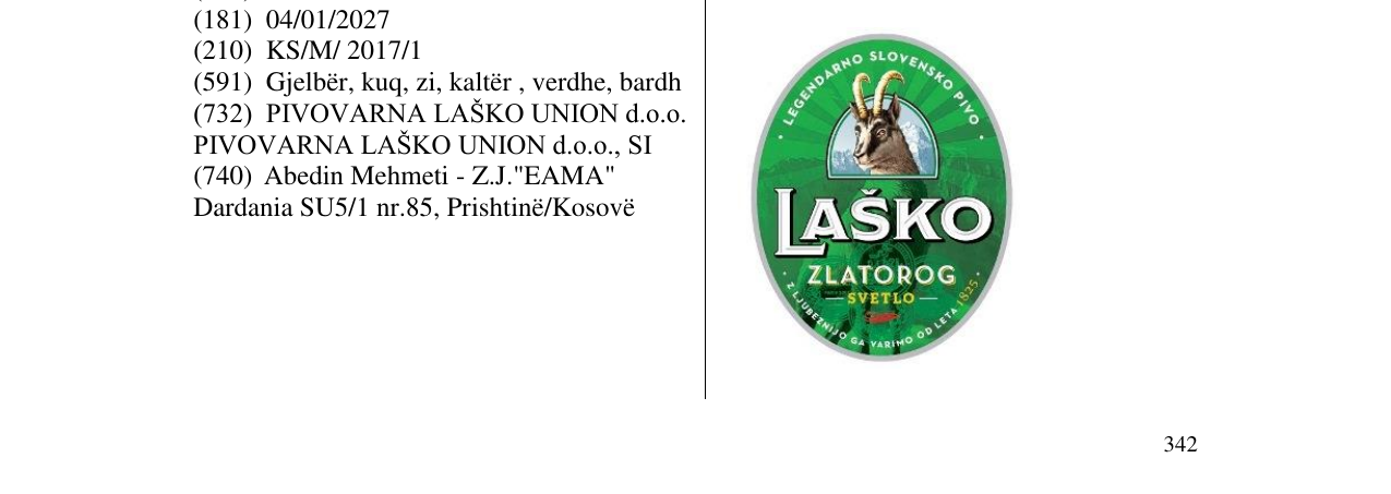 Zëri i markës LASKO në buletin