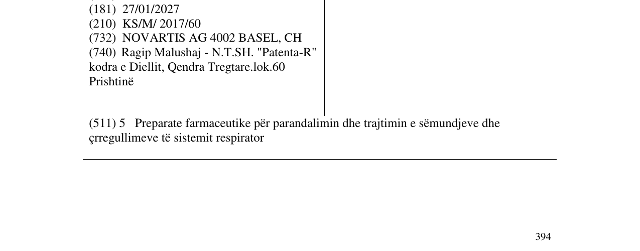 Zëri i markës AIRBUFO në buletin