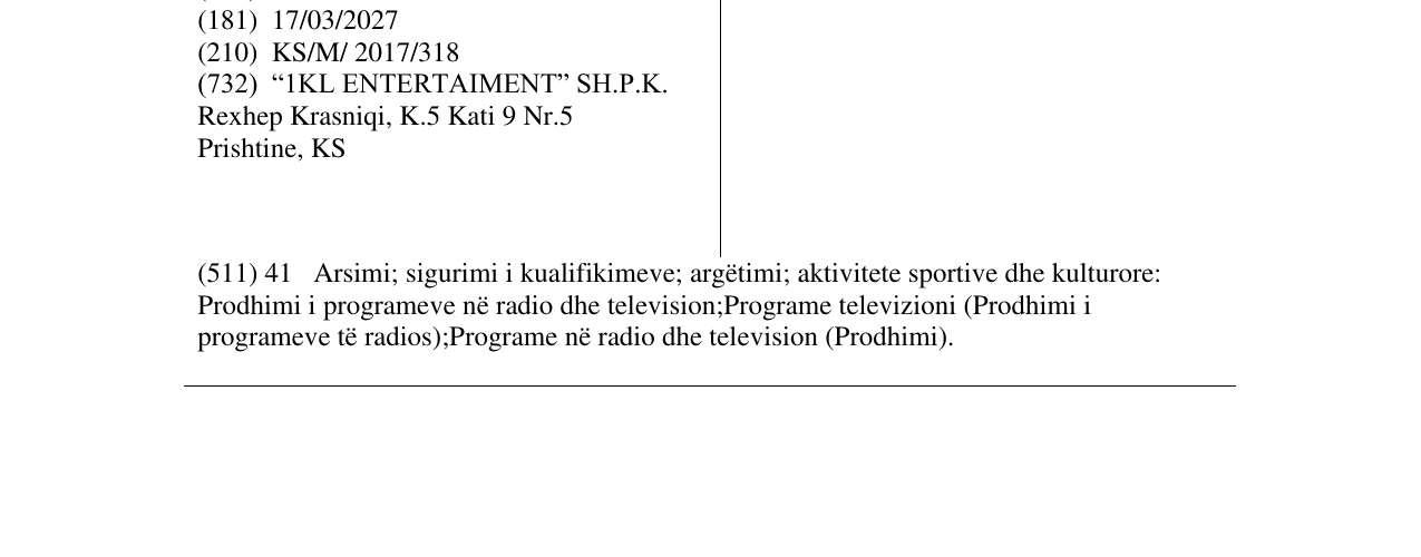Zëri i markës 1 KAFE ME LABIN në buletin