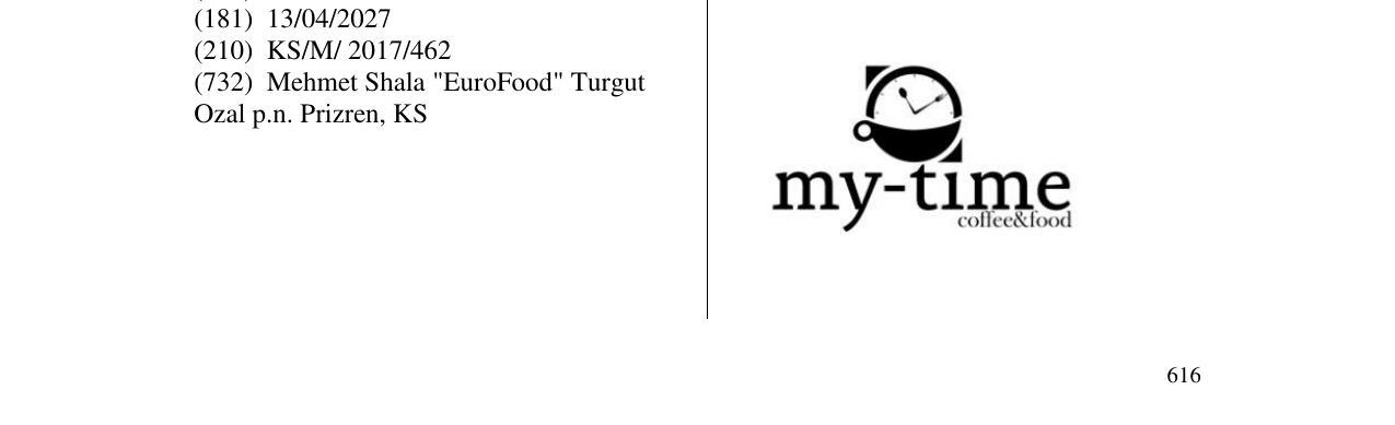Zëri i markës my-time në buletin