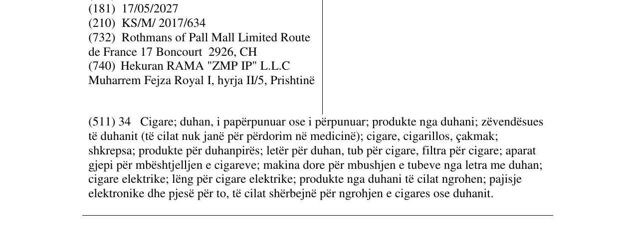 Zëri i markës D-SERIES në buletin