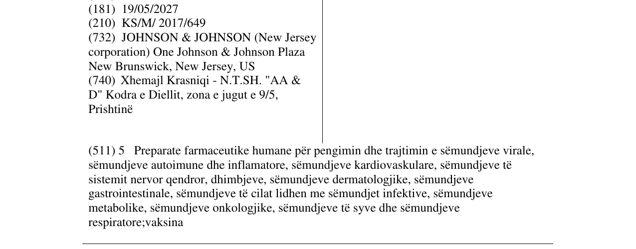 Zëri i markës LUXEMPLI në buletin