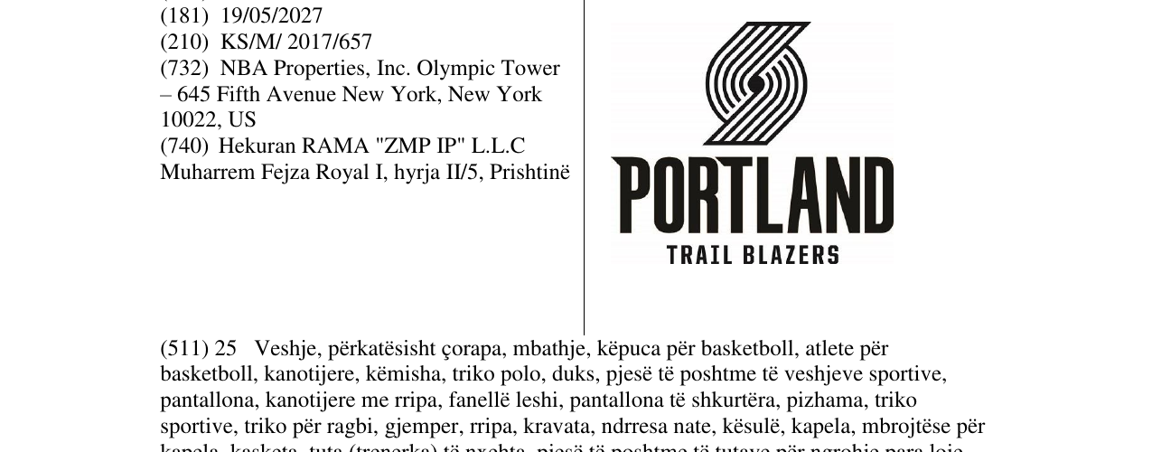 Zëri i markës PORTLAND në buletin