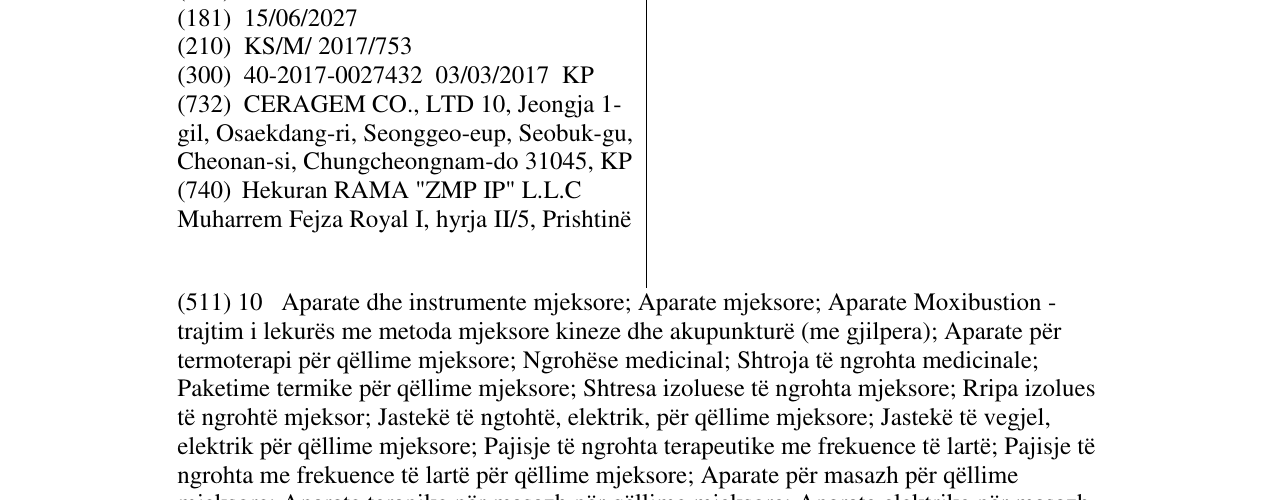 Zëri i markës Shelax në buletin