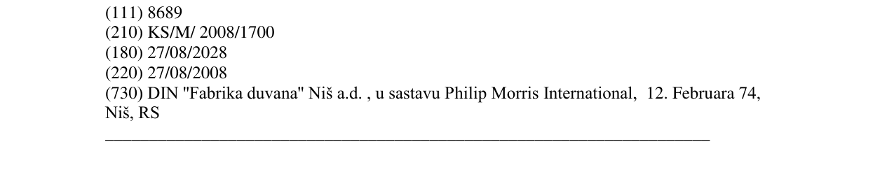 Zëri i markës Classic në buletin