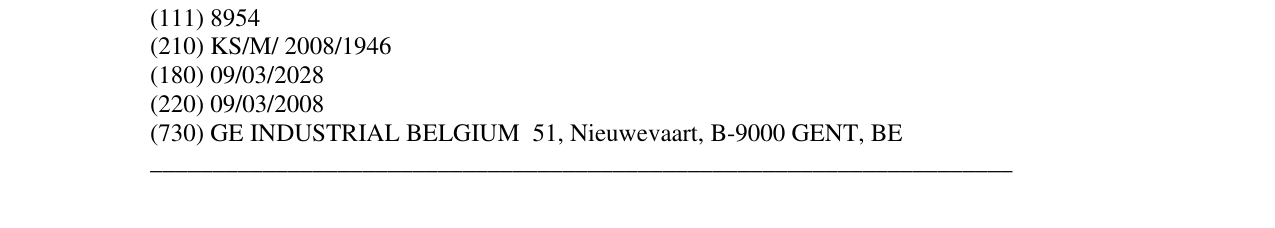 Zëri i markës VYNCKIER në buletin