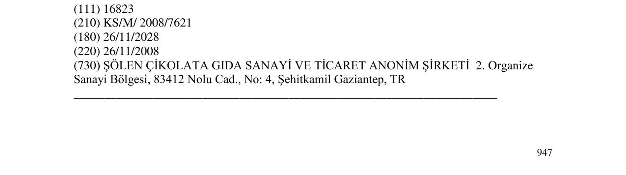 Zëri i markës Markë figurative në buletin