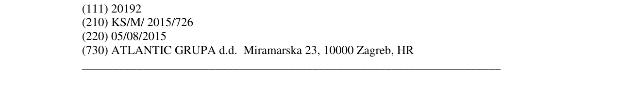 Zëri i markës 15 SEKUNDI në buletin