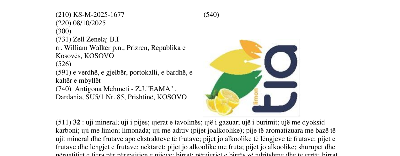 Zëri i markës limon tia në buletin