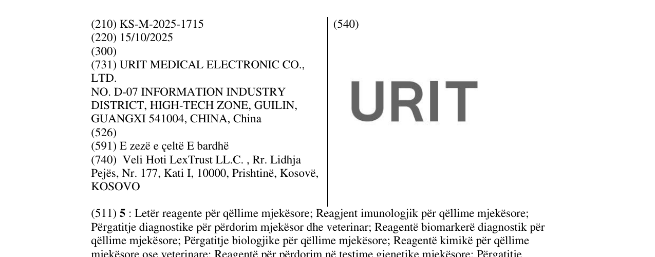 Zëri i markës URIT në buletin