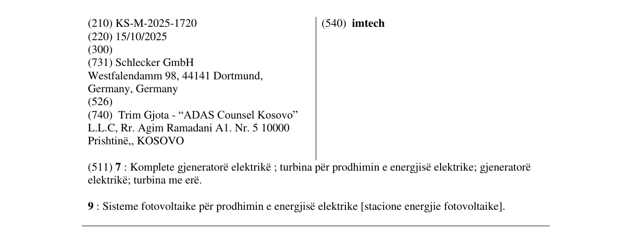 Zëri i markës imtech në buletin