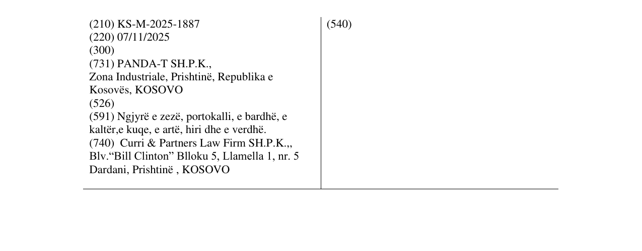 Zëri i markës FIRE DRAGON në buletin