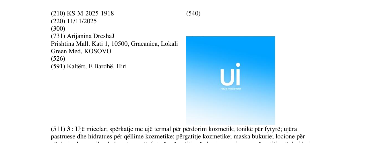 Zëri i markës ui në buletin