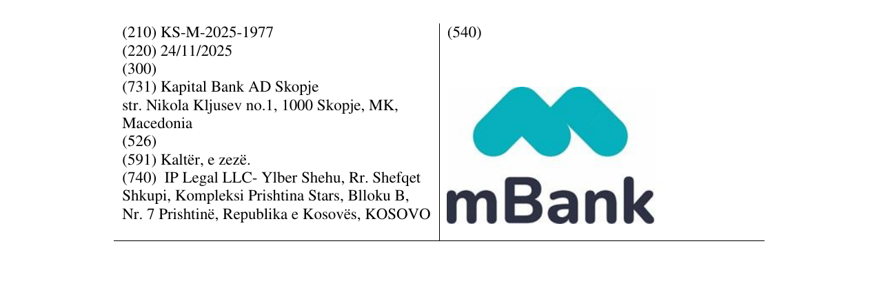 Zëri i markës mBank në buletin