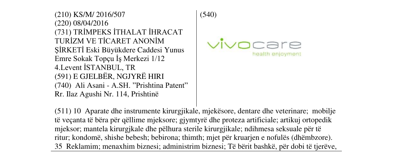 Zëri i markës vivo care health enjoyment në buletin