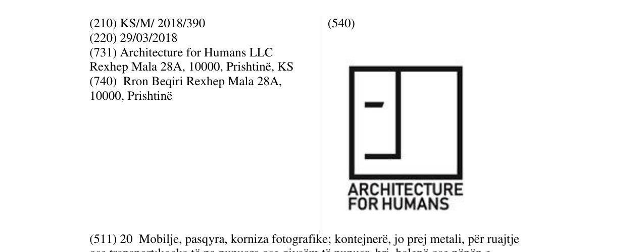 Zëri i markës ARCHITECTURE FOR HUMANS në buletin