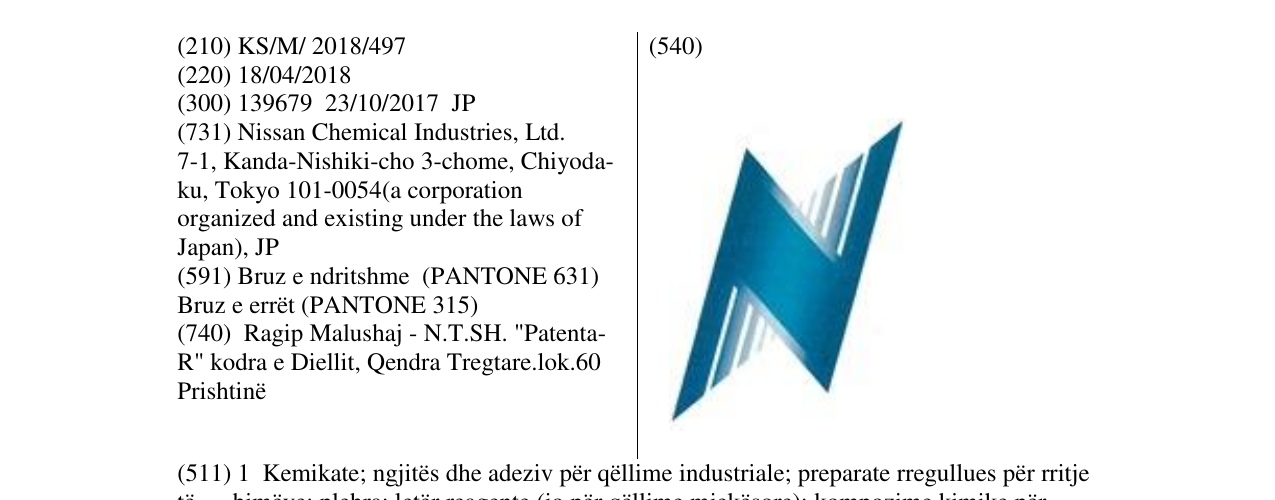 Zëri i markës Markë figurative në buletin