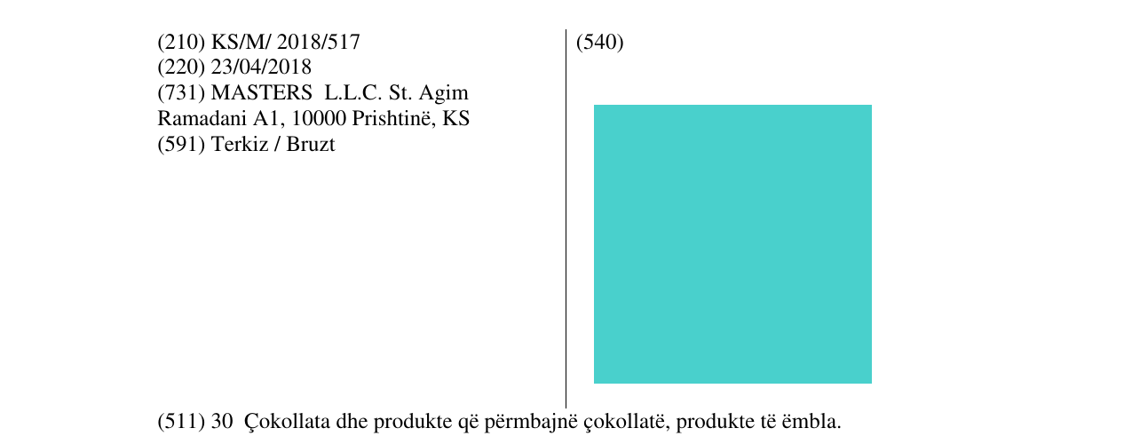 Zëri i markës Markë figurative në buletin
