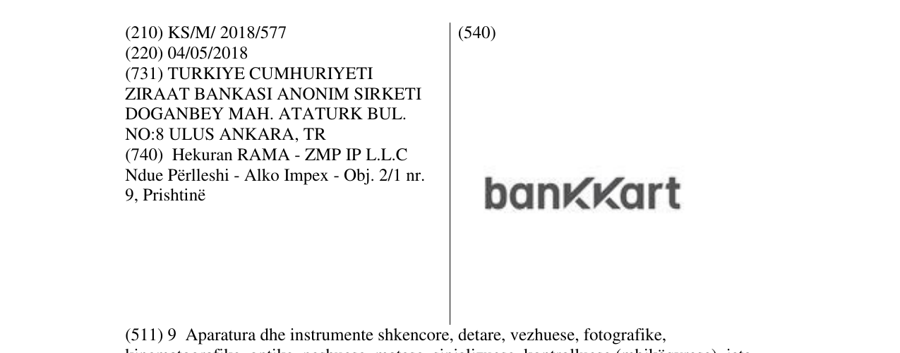 Zëri i markës banKKart në buletin