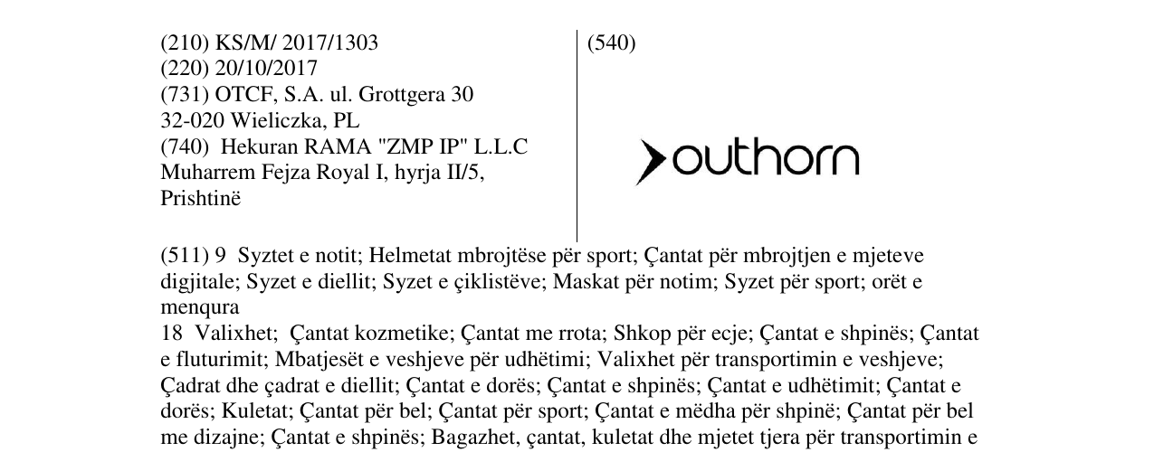 Zëri i markës Markë figurative në buletin