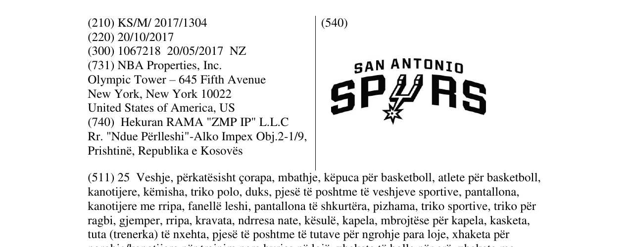 Zëri i markës Markë figurative në buletin